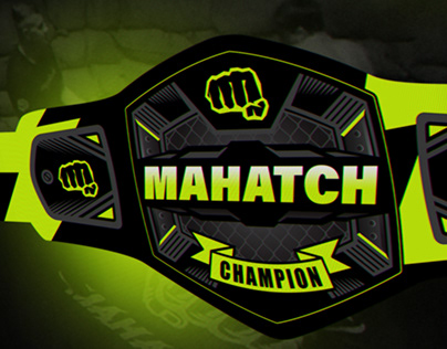 MAHATCH championship belt