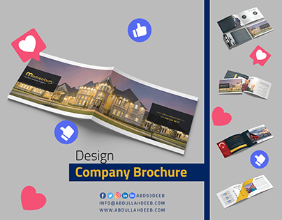 Company Profile Brochure Design | Real estate