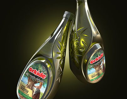 Orkide Olive Oil Packaging Design