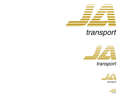JA transport branding