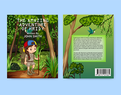 Childhood Adventure Book Cover Design