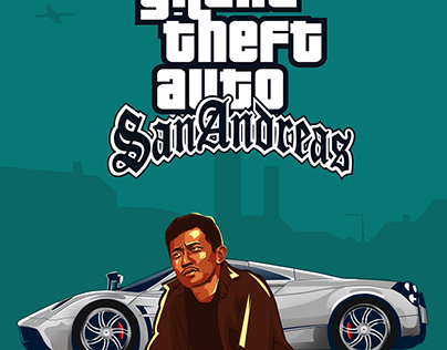 GTA SAN ANDREAS POSTERS