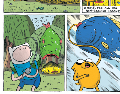 Adventure Time "Fishling" - COLORIST