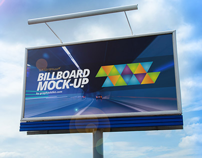 Free PSD Billboard mock-up