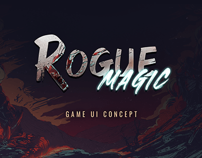 Rouge Magic Game UI Concept
