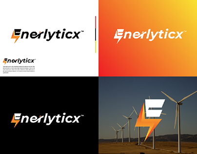 Enerlytic Letter E Electrical Logo Design