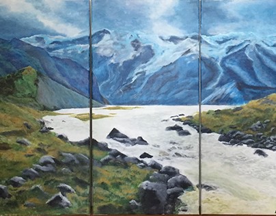 Triptych Landscape