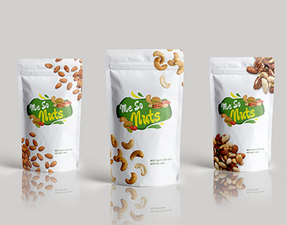 Me So Nuts - Brand Identity Design and packaging