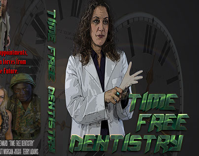 Photoshop DVDCover for Short Film "Time Free Dentistry"