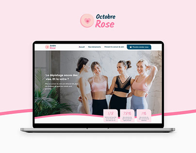Octobre rose webdesign