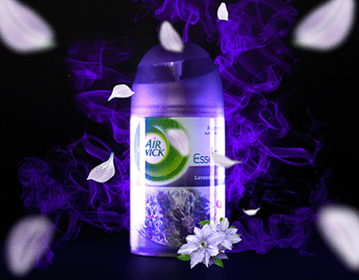 Air Wick Lavender Product Photography
