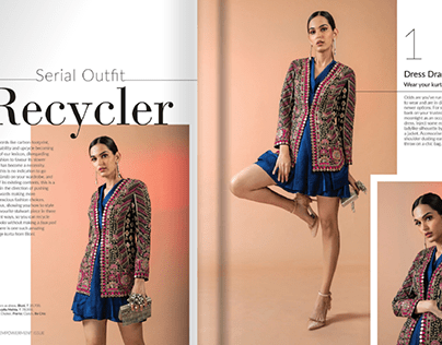 Serial Outfit Recycler//Aza Magazine