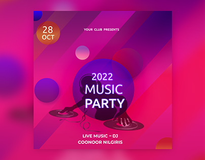 Party Poster Design