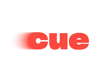 Cue — brand identity