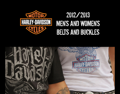 Harley Davidson license catalog 2012