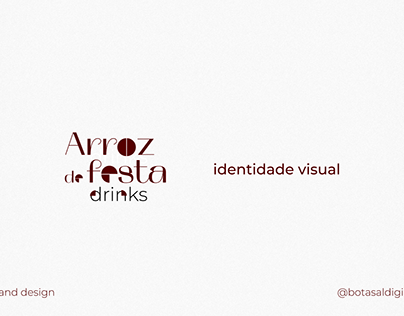 Project thumbnail - Arroz de festa drinks - branding