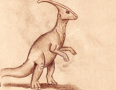 The Parasaurolophus