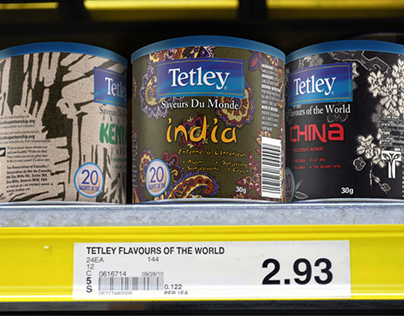 Flavours of the World Tetley Tea