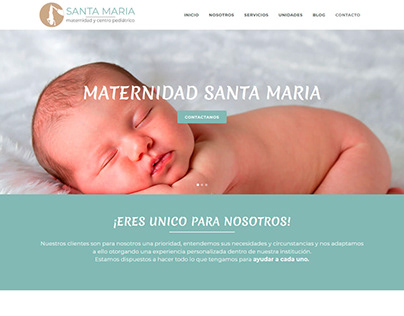 Website - Maternidad Santa Maria