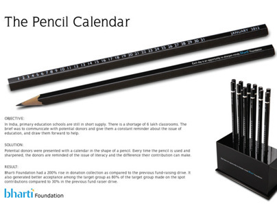 Pencil Calendar