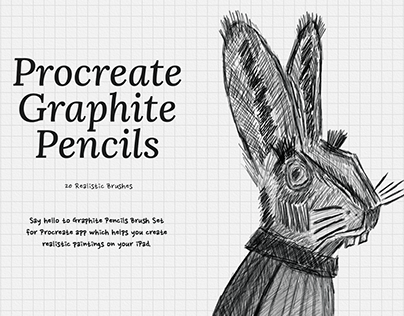 Procreate Graphite Pencils Set
