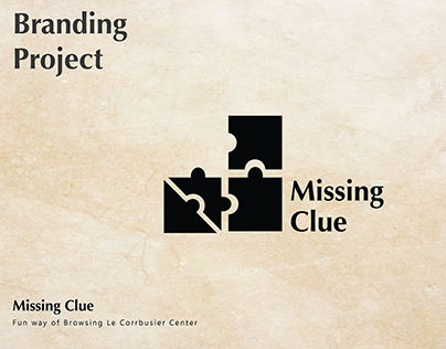 Missing Clue- Branding Project