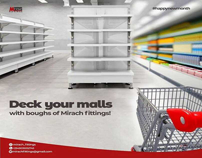 DECK YOUR MALLS WITH BOUGHS OF MIRACH FITTINGS