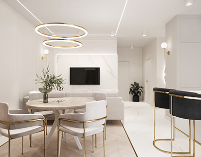 Pure glamour | Apartment in Warsaw
