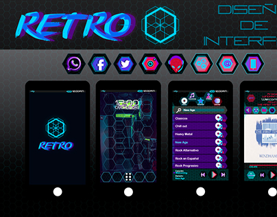 RETRO Inteface Design