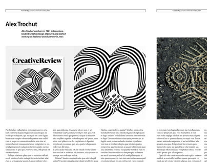 Graphics International Magazine Re-Design