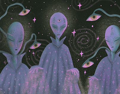 Galactic Wizards [Illustration]