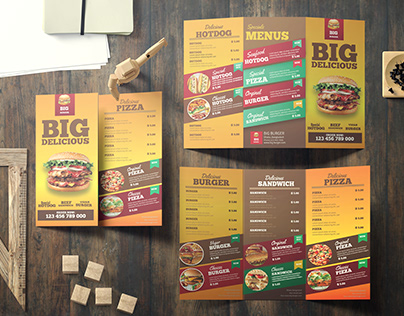 Food Brochure Design