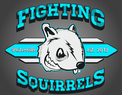 Fighting Squirrels Team Logo