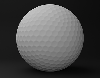 Golf Ball | Balle de golf | Blender
