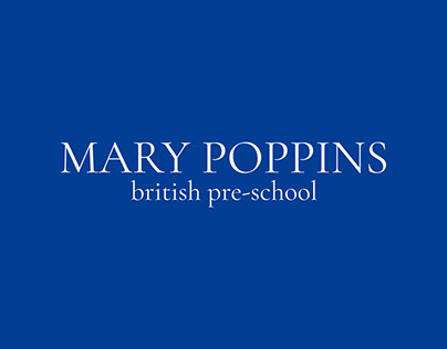 Mary Poppins - branding for pre-school