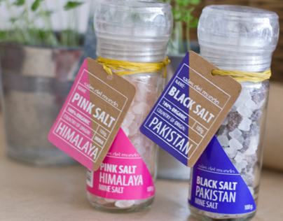 Sales del Mundo - Pink & Black Salt
