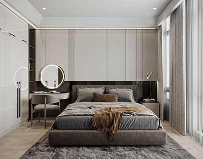 Bedroom design interior ( modern style)