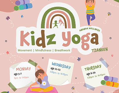 Poster Design | Ananda Wellness Kidz Yoga