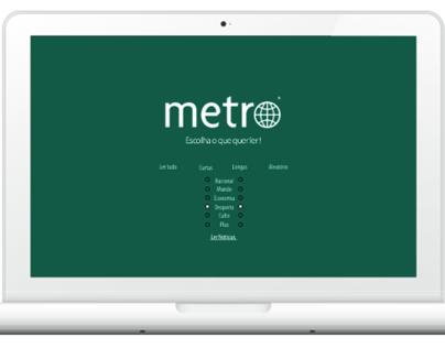 METRO WEB APP