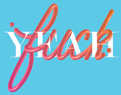 'FUCK YEAH!' Lettering project