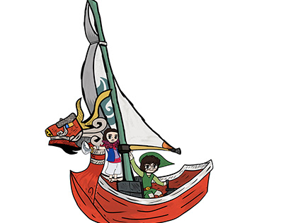 One of My Commissions (Wind Waker Style)