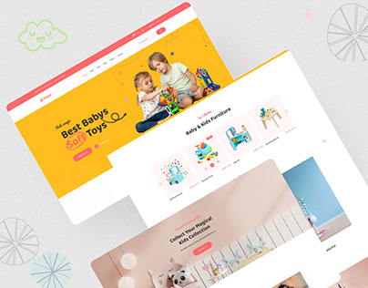 Baby Toys Landing Page