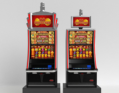 Slot Machines 3D model
