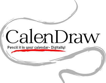 CalenDraw - UX Fundamentals Certificate Project