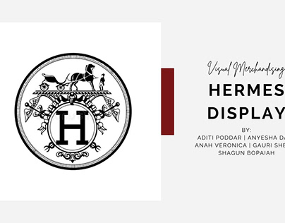 Visual Merchandise of HERMES
