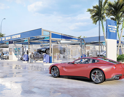 CAR WASH AND SERVICE CENTER CONCEPT