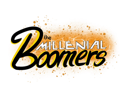 'The Millennial Boomers' Band Logo - Commission