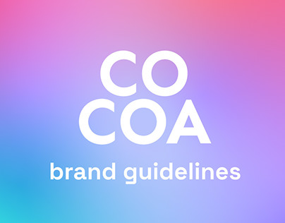 COCOA - brand guidelines -