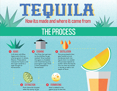 TEQUILA - How its made and where it came from