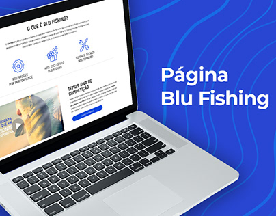 Web Design // Página Blu Fishing